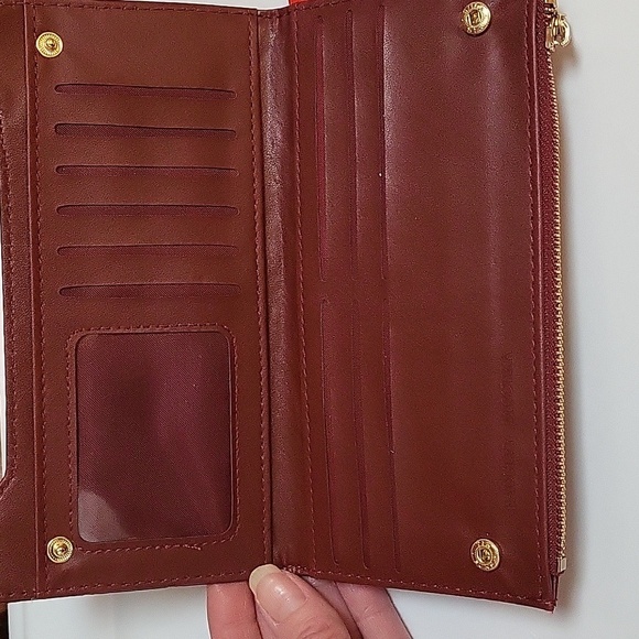 Badgley Mischka Long Cards Wallet NWT - Picture 7 of 10